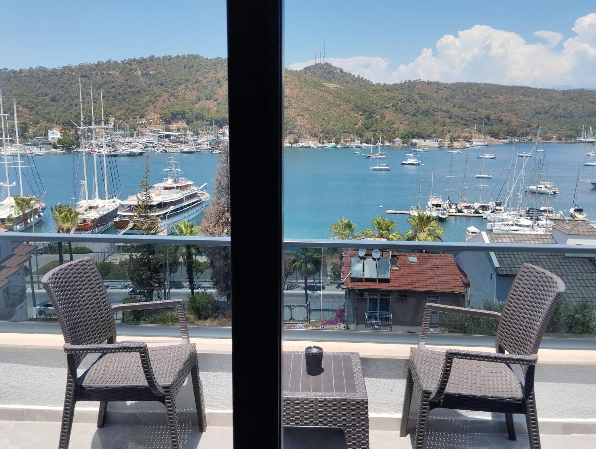 Duygu Apart Spellbinding Sea Views Фетие Стая снимка
